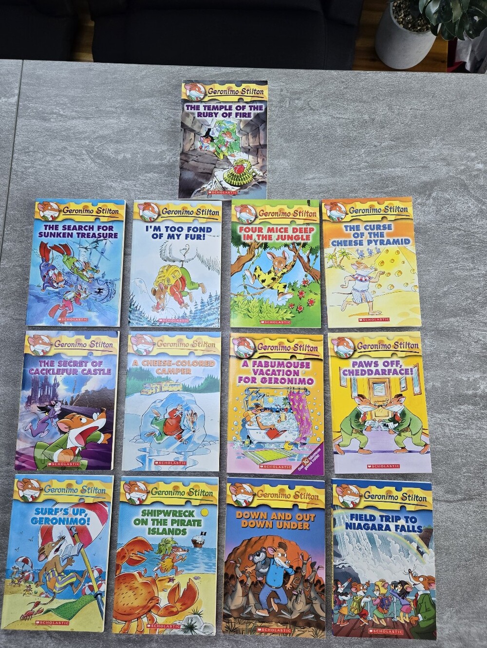Scholastic Geronimo Stilton Books - 13 Titles